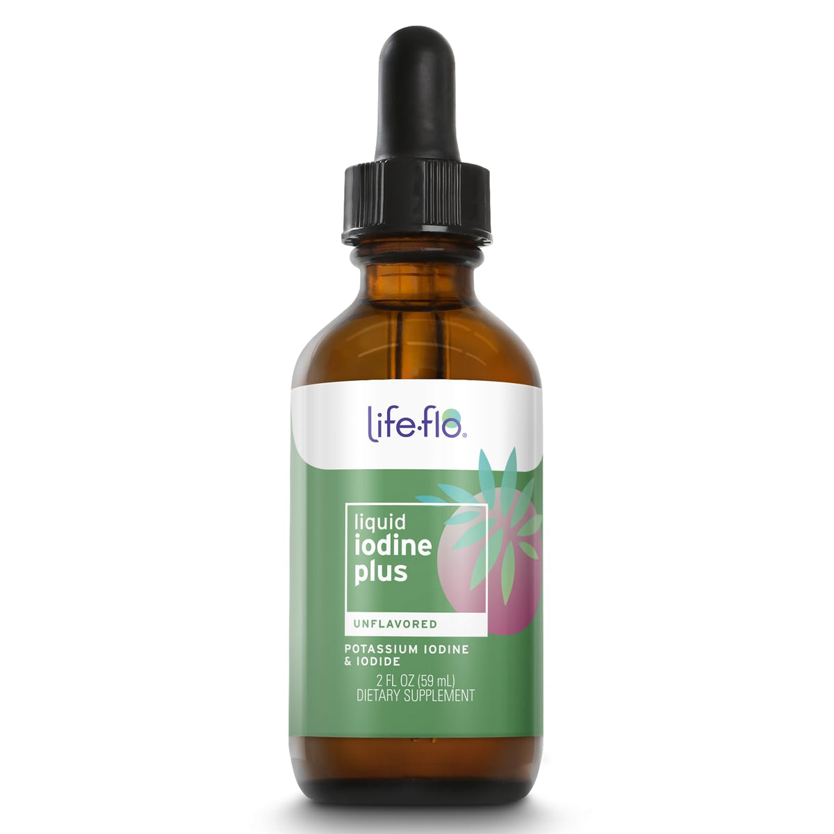 Life-flo Liquid Iodine Plus 150 mcg bottle