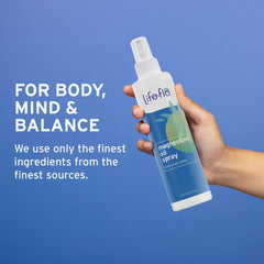 8oz Life-flo bottle with Aloe Vera and Zechstein branding