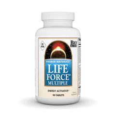 Life Force Multiple No Iron 90-Tablets bottle front