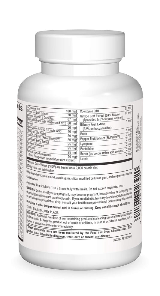 Label detail highlighting vegan multivitamin ingredients
