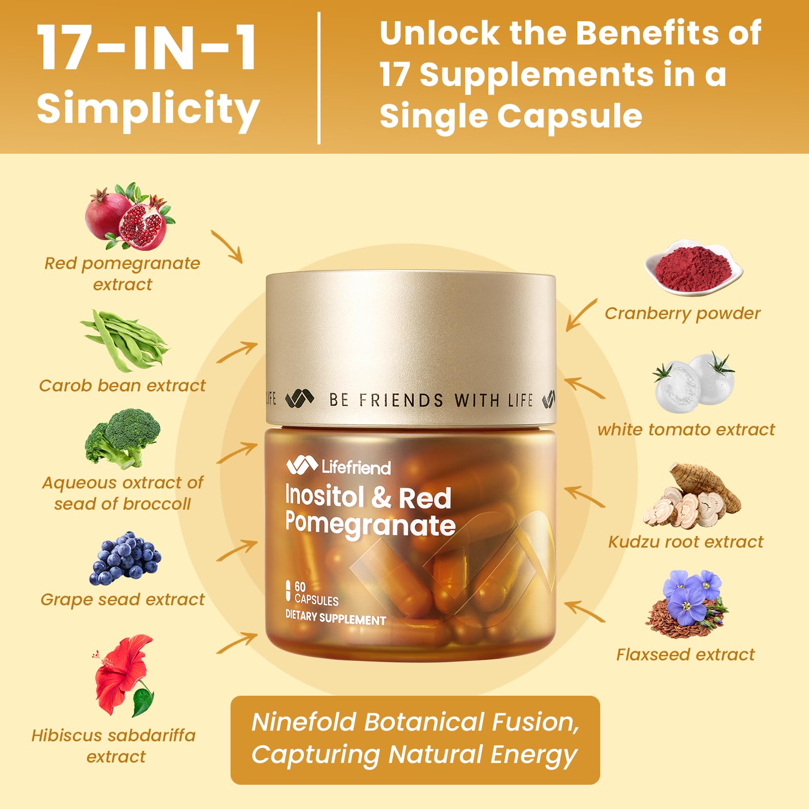 Hormonal balance and ovarian health with LIFEFRIEND inositol