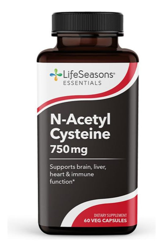 LifeSeasons Essentials NAC bottle and label