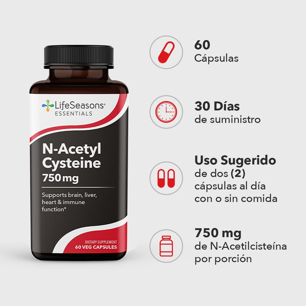 Detoxification and immune support concept for NAC