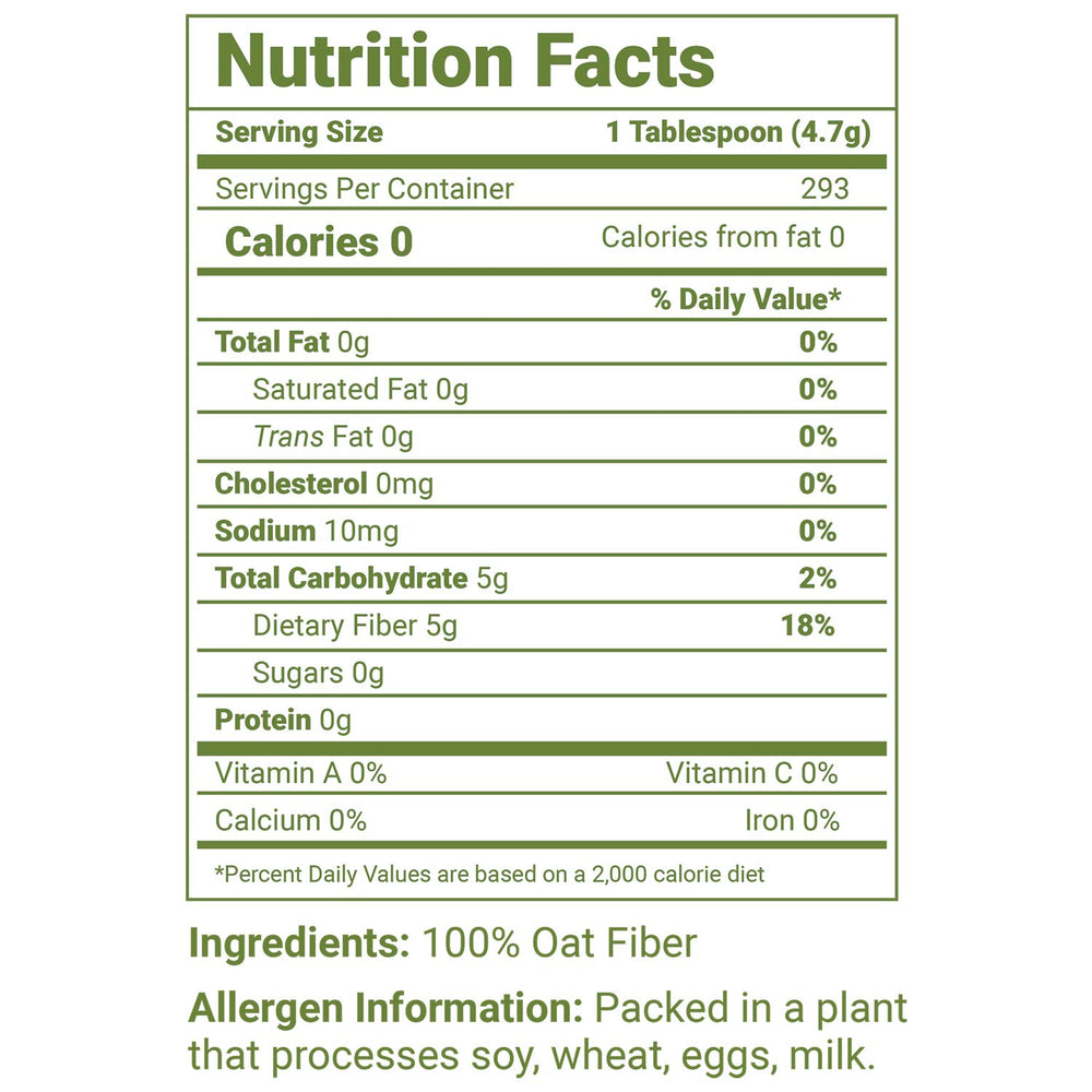 Close-up of LifeSource Oat Fiber 500 texture
