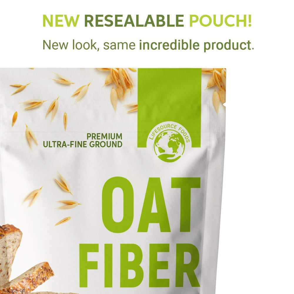 Oat Fiber 500 used in a baking setup in the kitchen