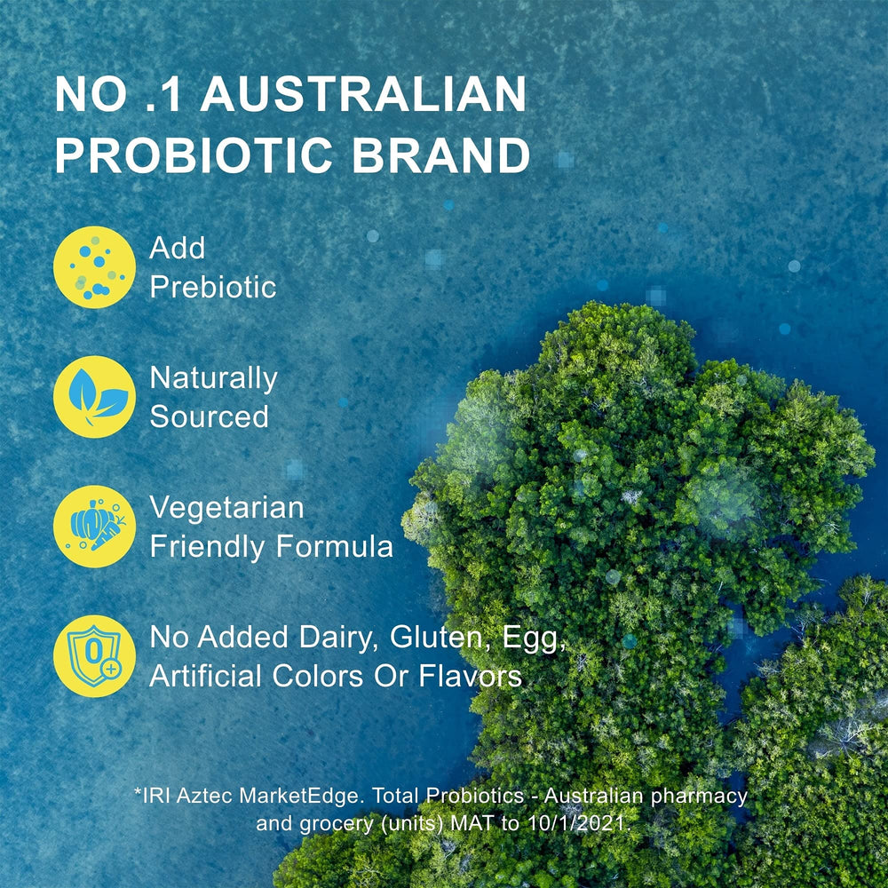 Dairy-free and gluten-free Life-Space probiotic badge