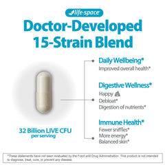 Illustration representing daily digestive and immune support