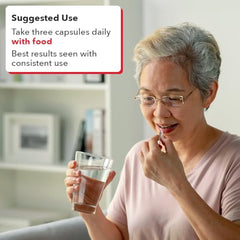 Choles-T capsules displayed for consumer view