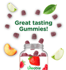 Lifeable Ashwagandha Gummies nutrition facts label