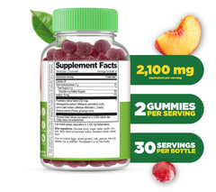 Vegan, Non-GMO, gluten-free and dairy-free Lifeable Ashwagandha Gummies