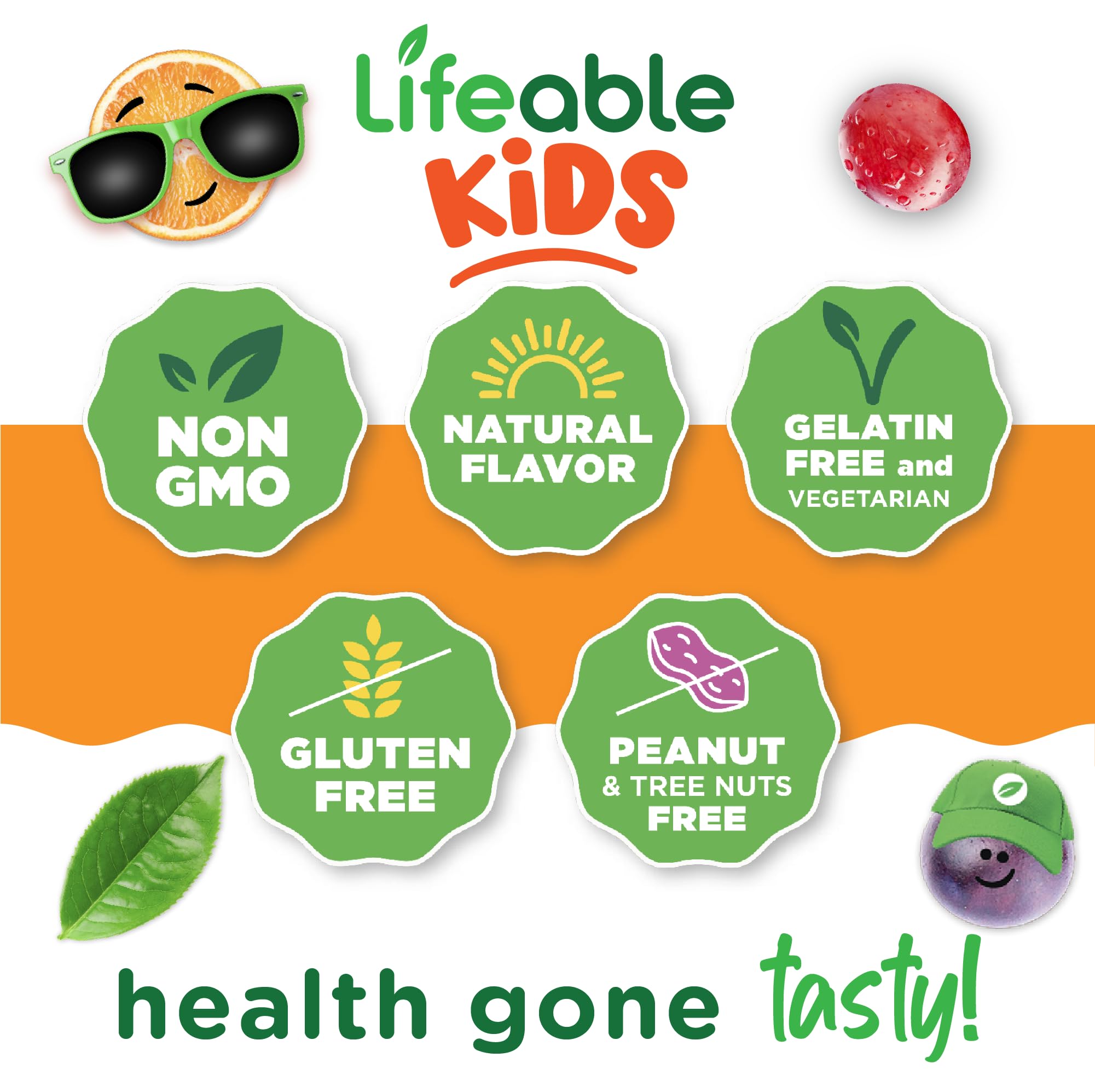 Lifeable Cranberry Gummies for Kids cranberry flavor gummies