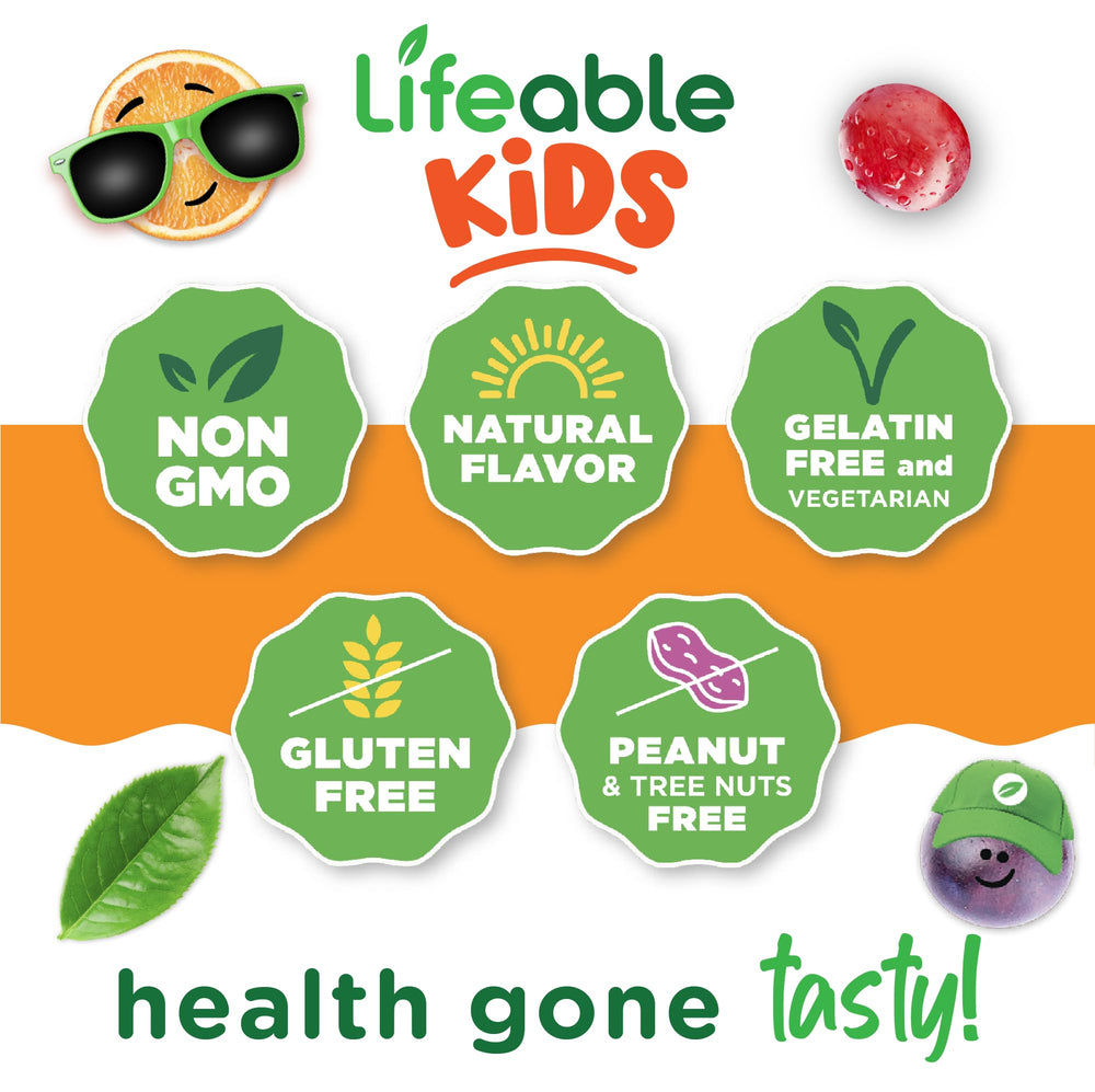 Lifeable Cranberry Gummies for Kids cranberry flavor gummies