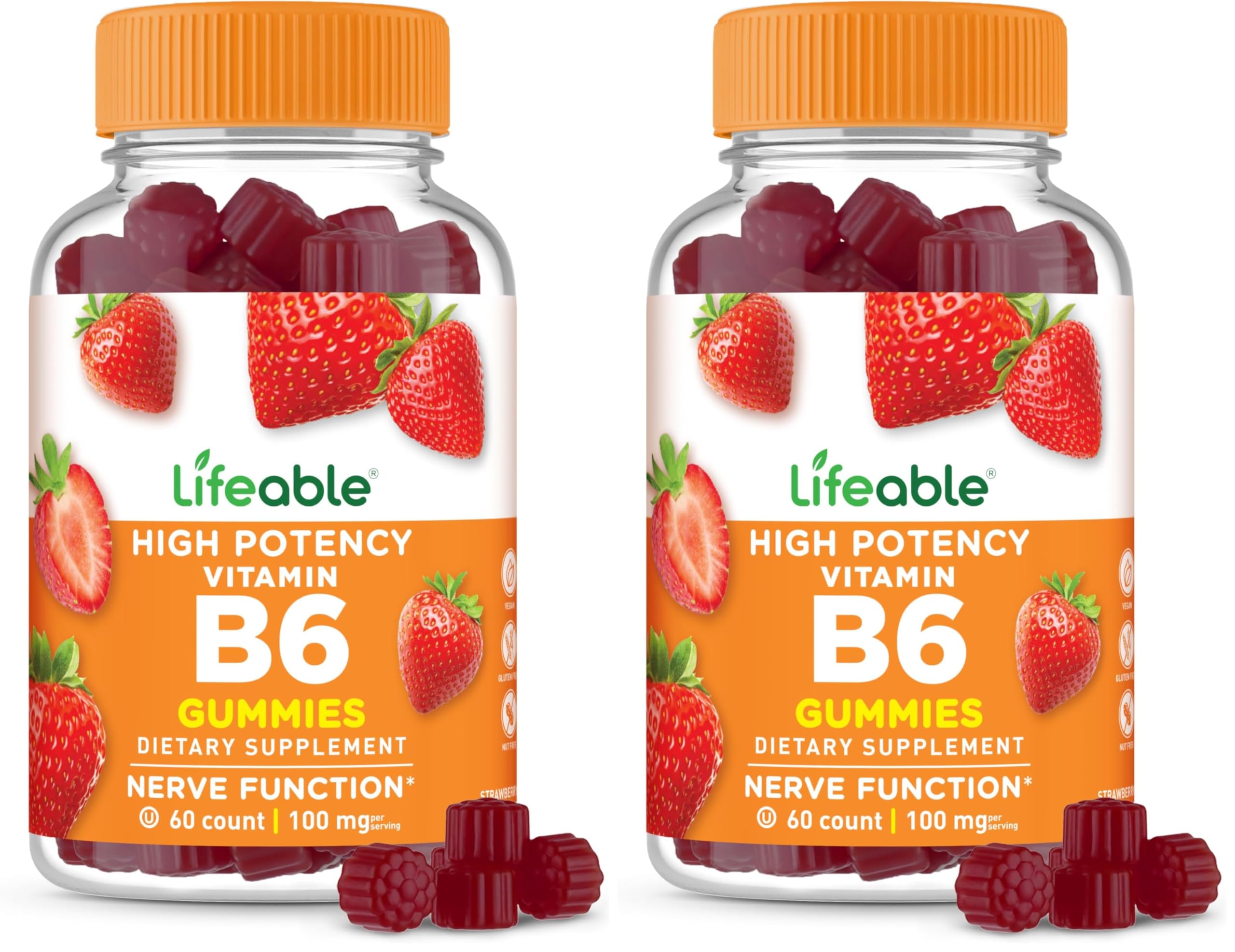 Lifeable Vitamin B6 Gummies hero image