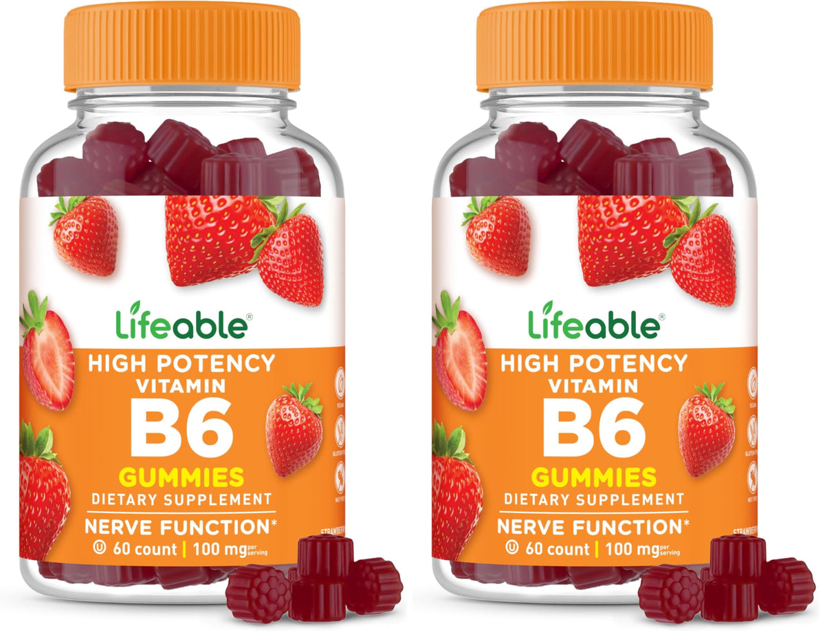 Lifeable Vitamin B6 Gummies hero image