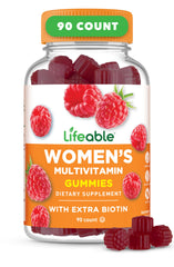 Lifeable Women's Multivitamin Gummy bottle on white background
