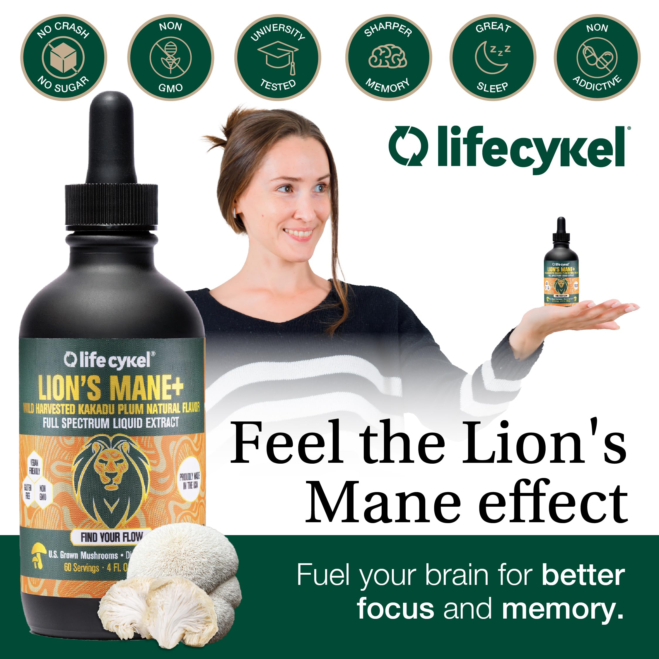 Kakadu Plum and Lion's Mane for immune support