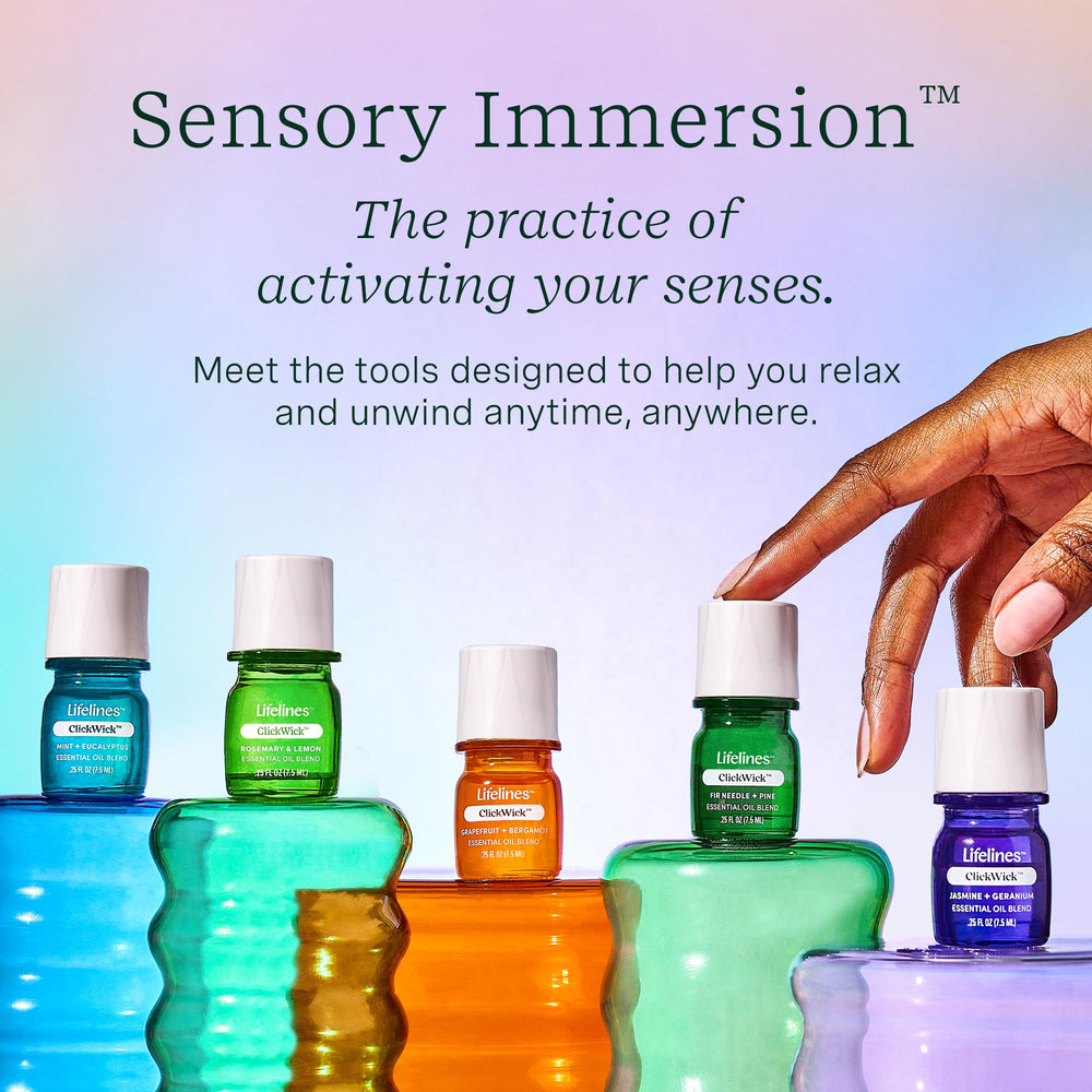 Lifelines diffuser with ClickWick refills in use