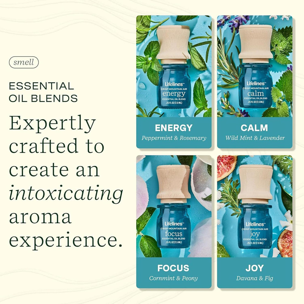 Lifelines Focus essential oil blend with Cornmint and Peony