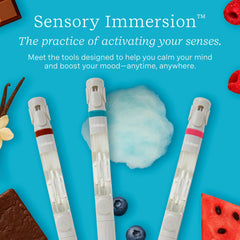 Gift-ready Lifelines Pen Diffuser Set in candy-store theme packaging