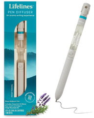 Lifelines Pen Diffuser featuring Crisp Mountain Air scent as the hero image.