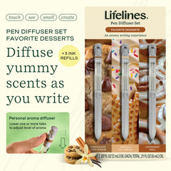 Lifelines Pen Diffuser Set close-up showing diffuser mechanism and vents