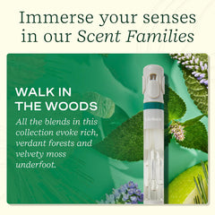 Pen writing while diffusing essential oil blends