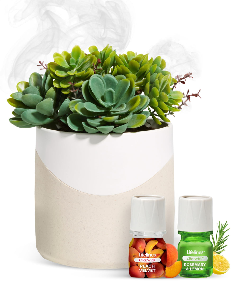 Lifelines plant diffuser bundle with two ClickWick blends