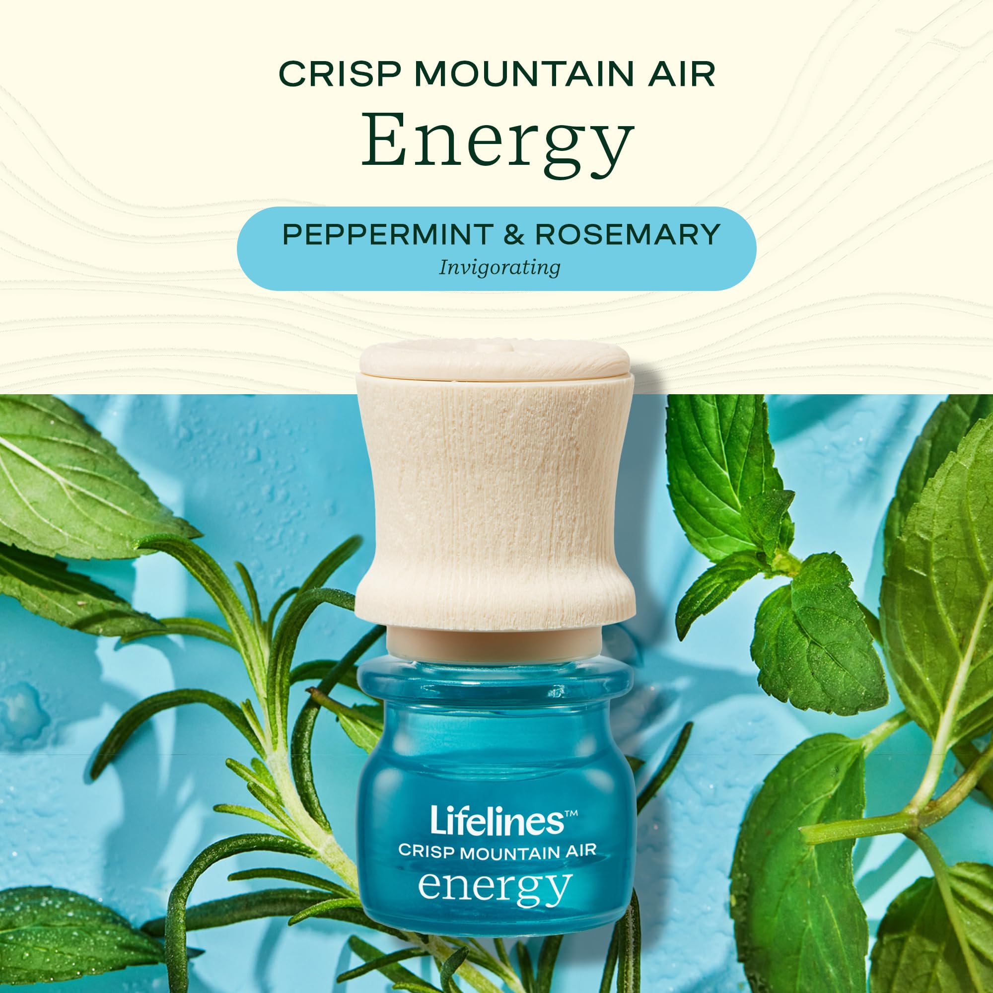 Portable Lifelines diffuser for on-the-go calming