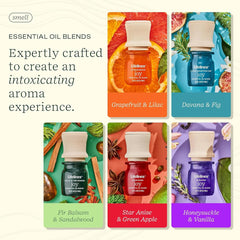 Bottles labeled with Joy blends in Lifelines Pure Joy 5-Pack