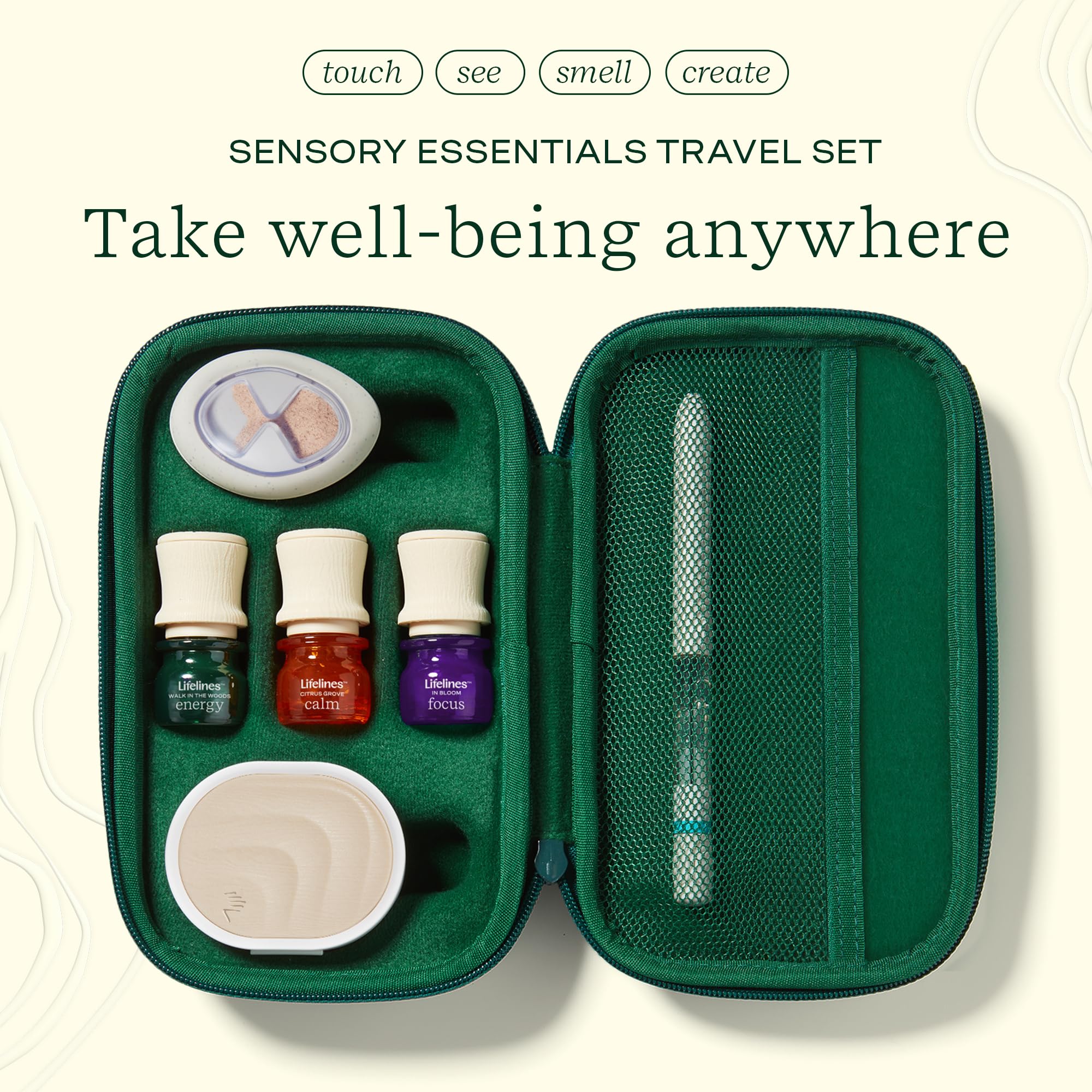 Portable Everyday Diffuser from Lifelines Travel Set
