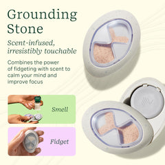 Fidget grounding stone with aroma from Lifelines set