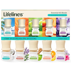 Lifelines Be Transported Discovery Set packaging with five essential oil bottles