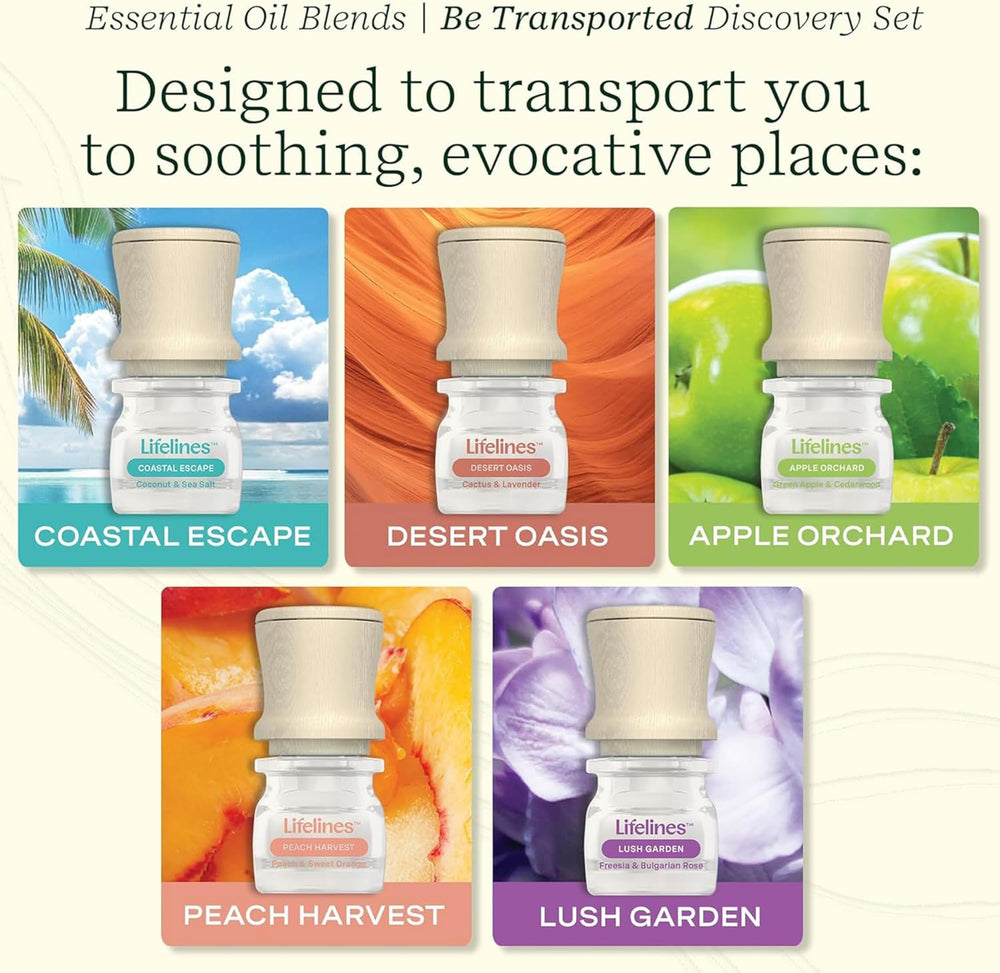 Peach Harvest blend bottle (Peach & Sweet Orange) from Lifelines Discovery Set