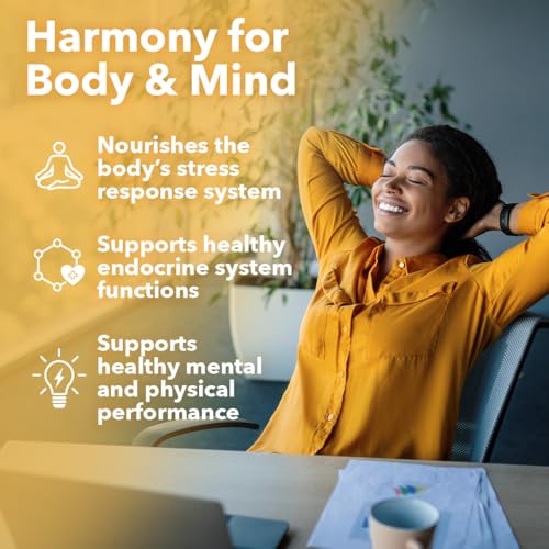LifeSeasons Adrenal-T capsules in hand; easy two-capsule daily dose.