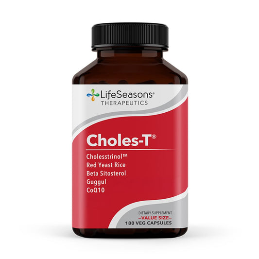 LifeSeasons Choles-T bottle with 180 capsules