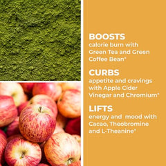 LifeSeasons Metabolism capsules beside ingredients evoking natural energy and mood support.