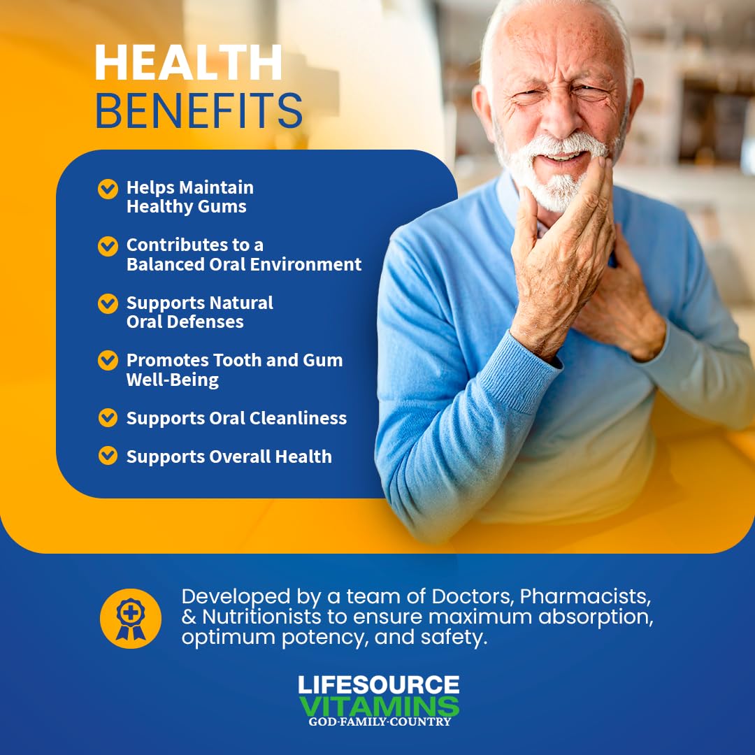 LifeSourceVitamins Tooth & Gum Anti-B capsules