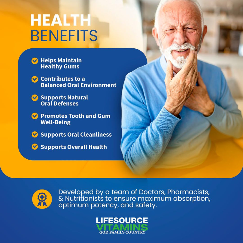 LifeSourceVitamins Tooth & Gum Anti-B capsules