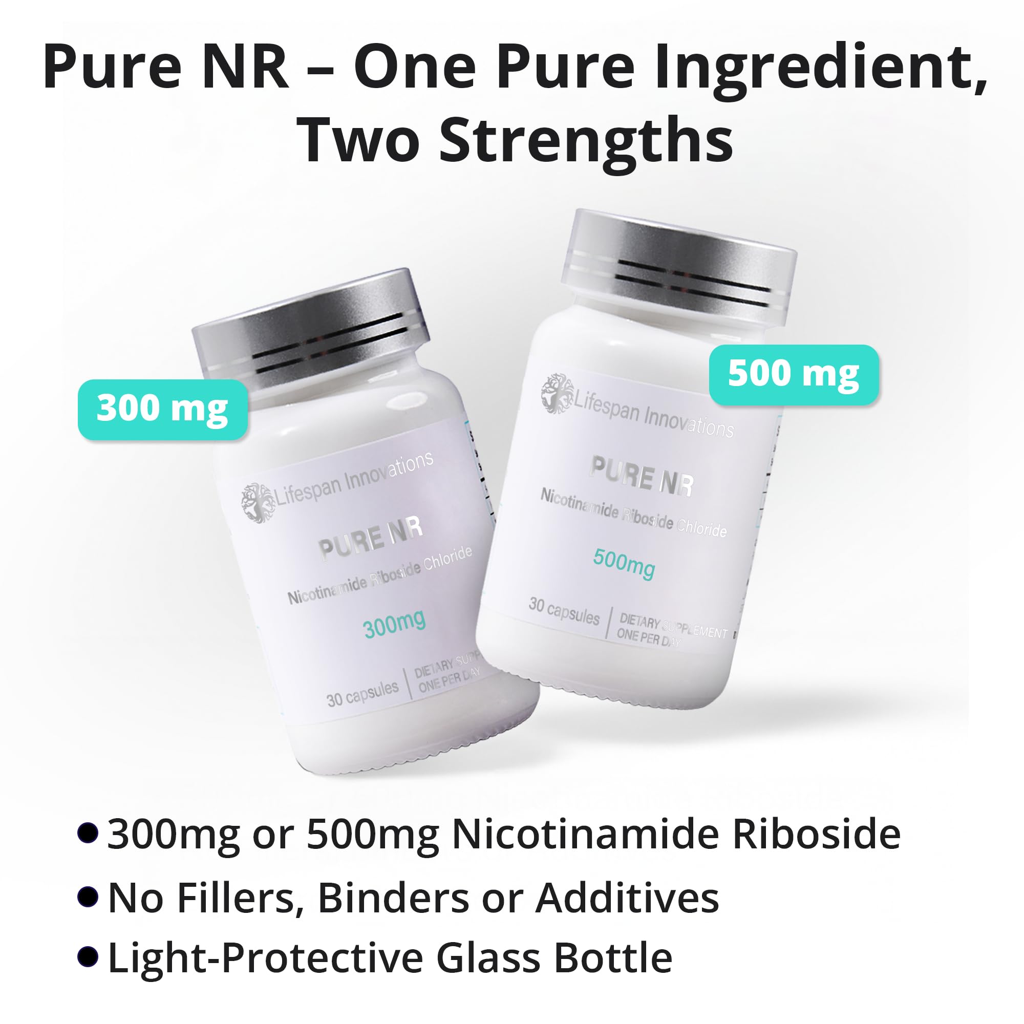 NR 300mg product label details