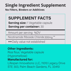 Vegan and allergen-free NR supplement icons