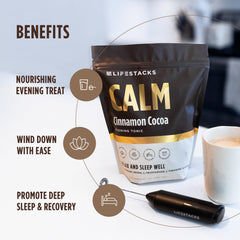 Preparing the sleep powder with hot or cold milk or water