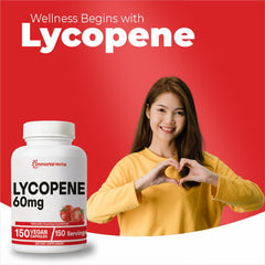 Active lifestyle image featuring lycopene supplement in daily routine