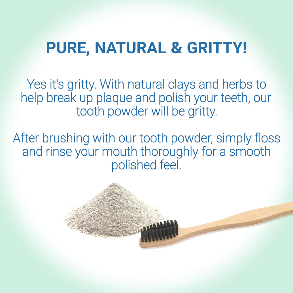 Lifestyle shot illustrating organic oral wellness with the product