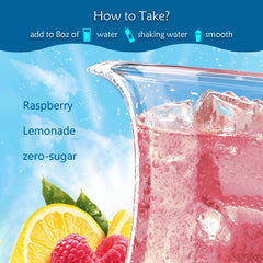 Lifestyle scene of relaxed, focused mood with raspberry lemonade drink