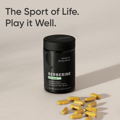 Lifestyle wellness image showing berberine usage
