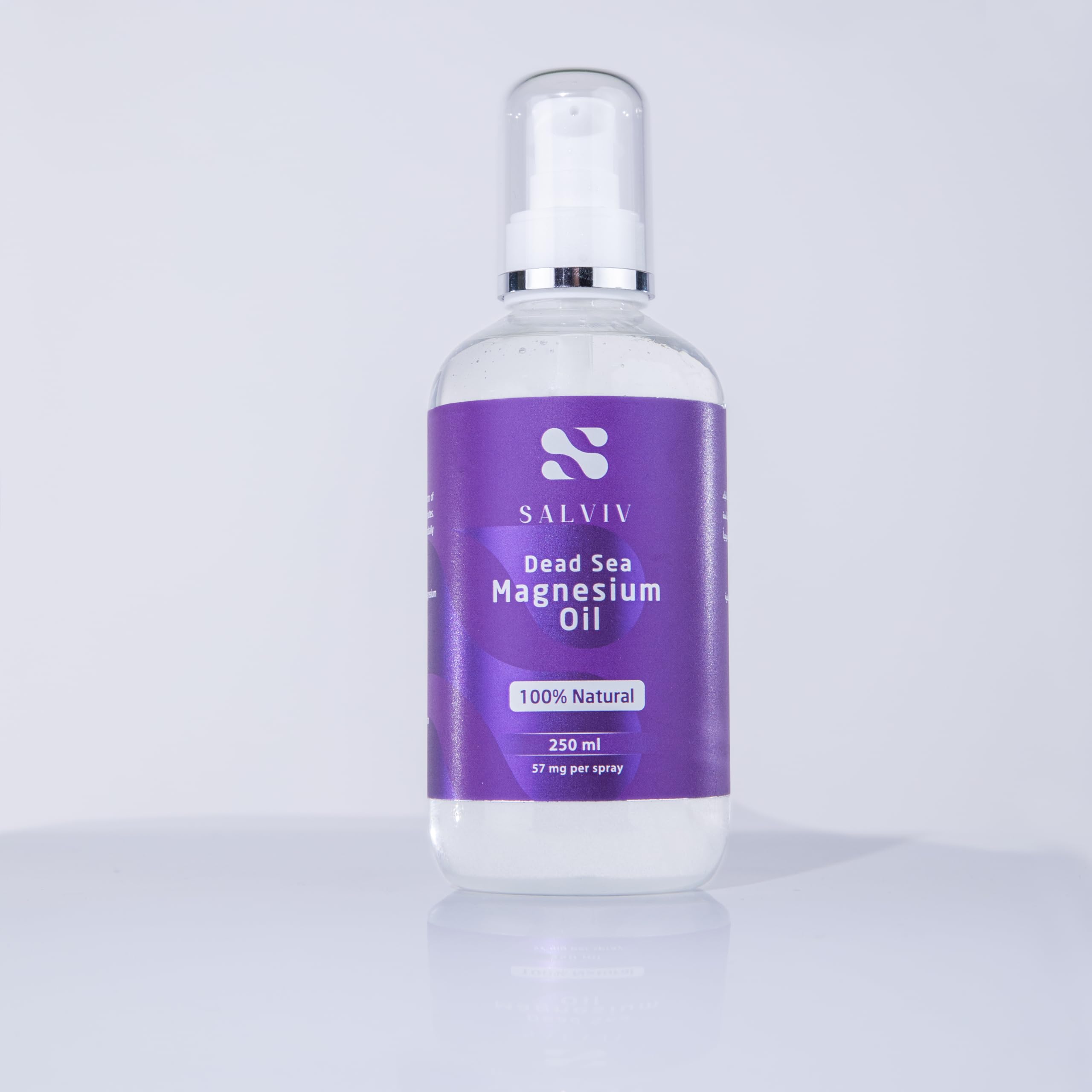 Lifestyle image depicting vitality and wellness with magnesium spray