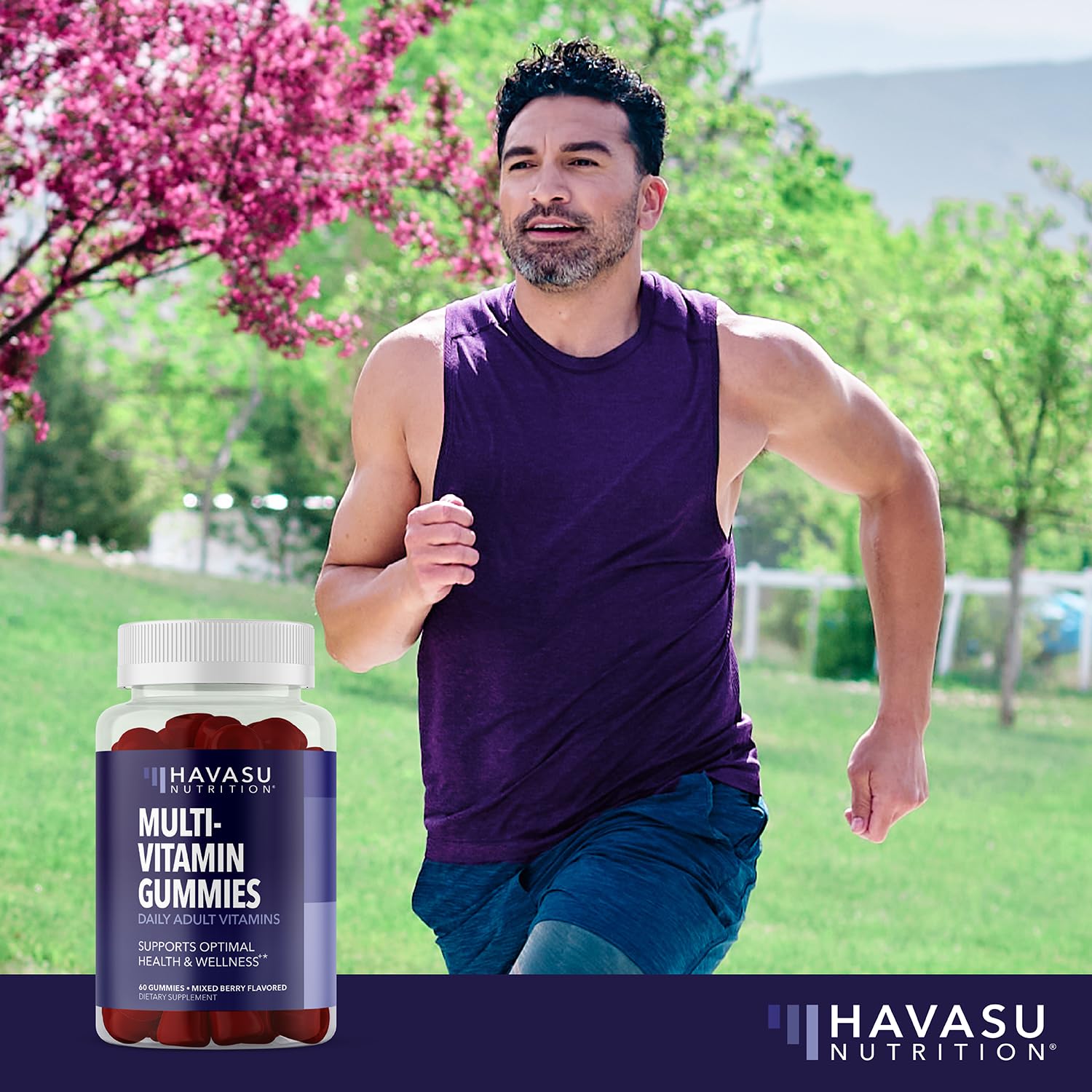 Lifestyle image of healthy adults enjoying wellness and energy