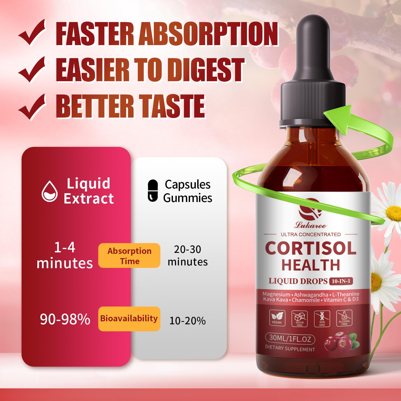 Relaxed woman illustrating mood focus and sleep support