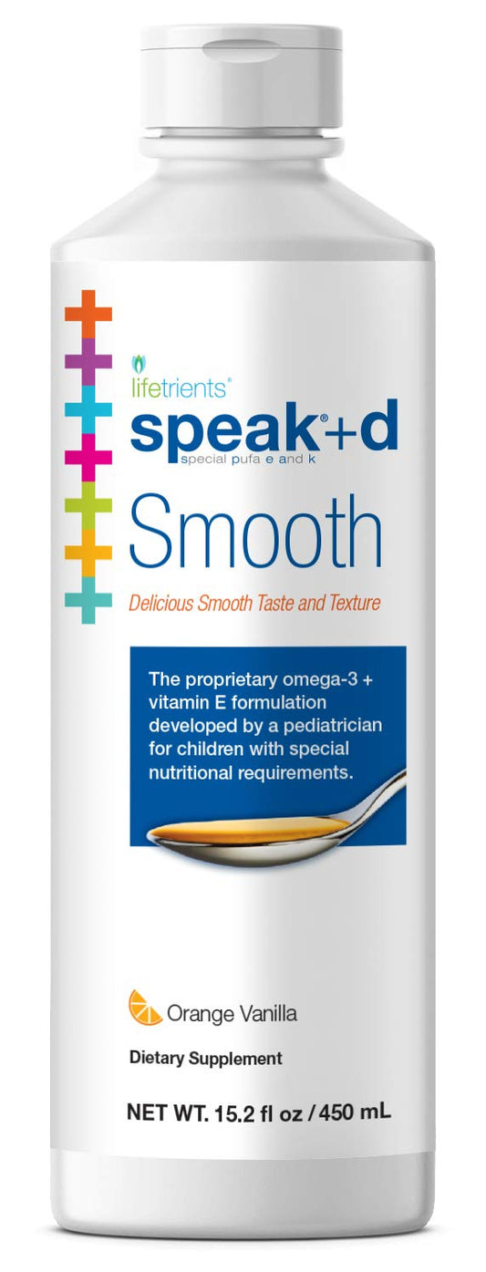 Lifetrients Speak+D Smooth Orange Vanilla bottle - hero image