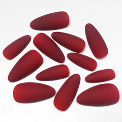 Lifextol 12-size almond tips ensuring a snug fit for many nails.